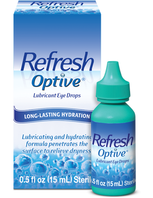 Refresh Optive Eye Drops for eye dryness