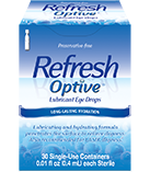 Refresh Optive Preservative Free Eye Drops