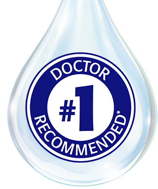 #1 Dr. Recommended* inside of a drop