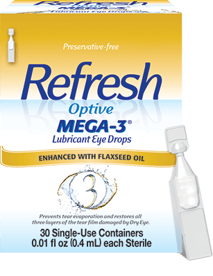 Refresh Optive MEGA-3 Lubricant Eye Drops